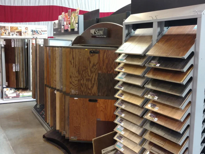 shaw hardwood flooring samples at Heritage Distributor in Las Vegas, NV