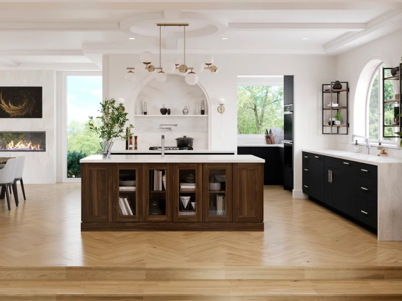 luxe traditional kitchen